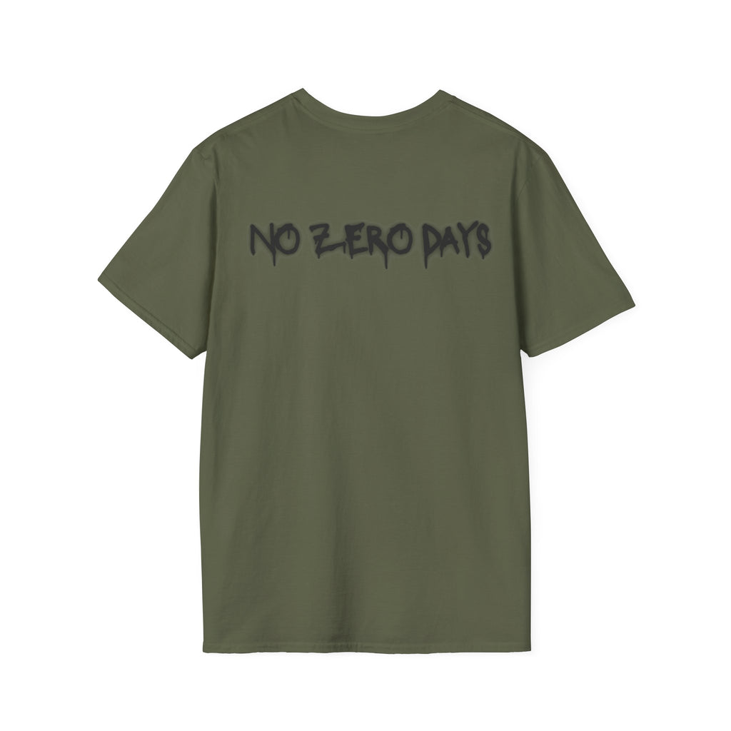 INSTINCT Premium Cotton Tee " No Zero Days "
