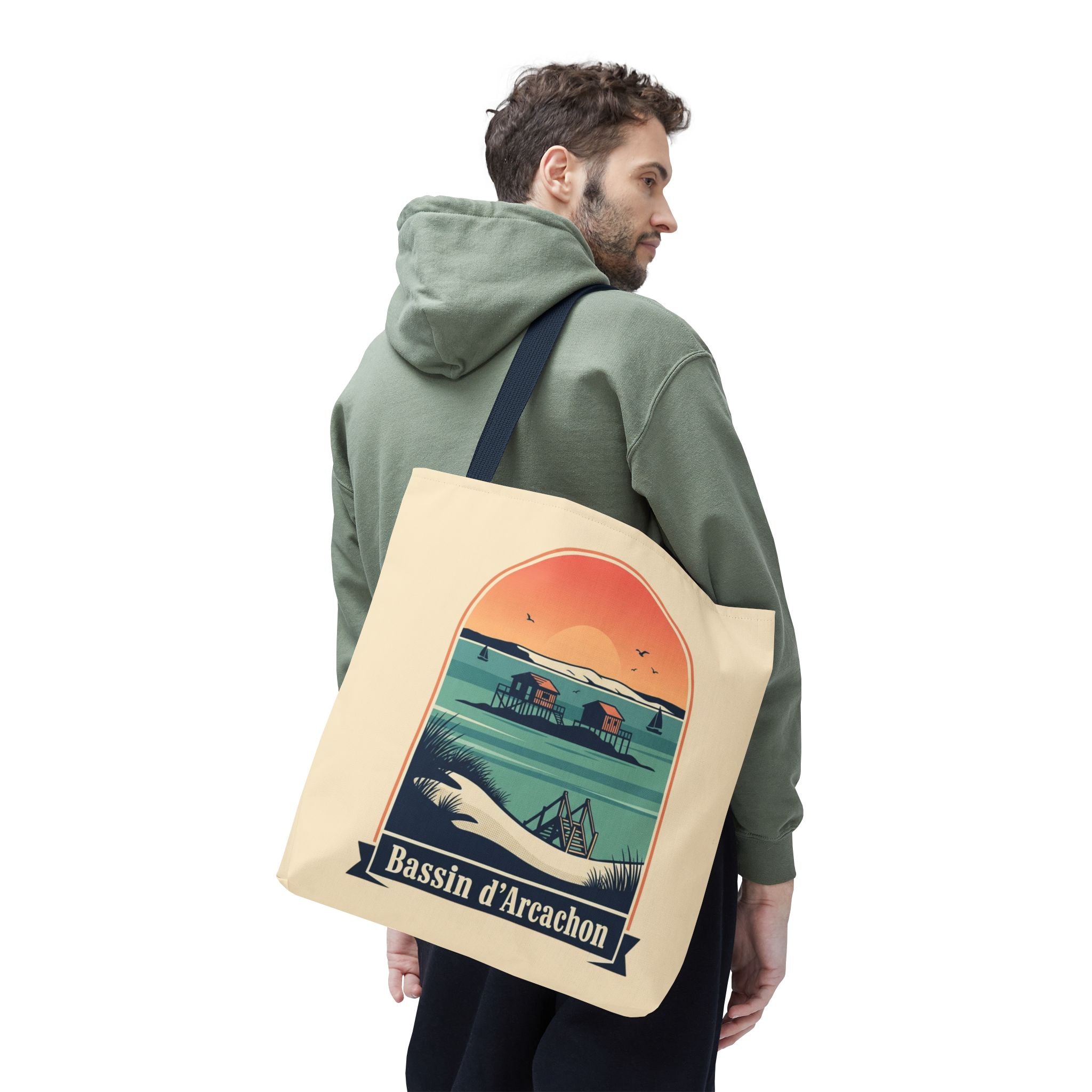 Instinct Paris Beach Tote Bag – Bassin d'Arcachon