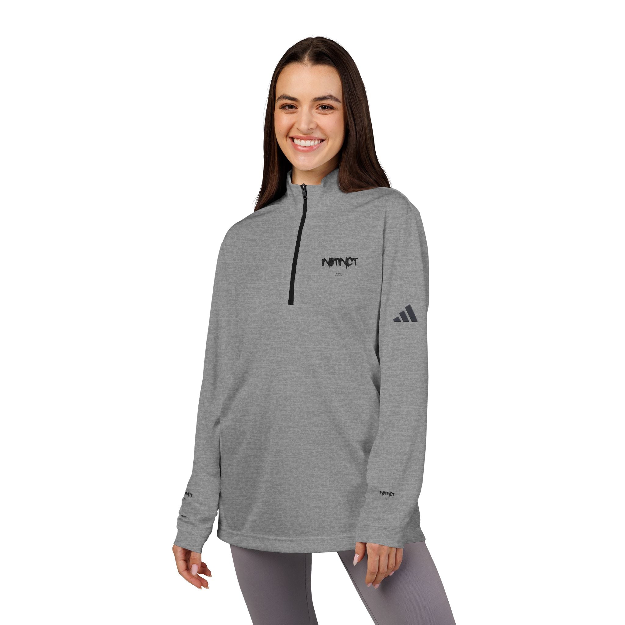 Instinct Paris × Adidas Quarter-Zip Pullover – Where Performance Meets Urban Style