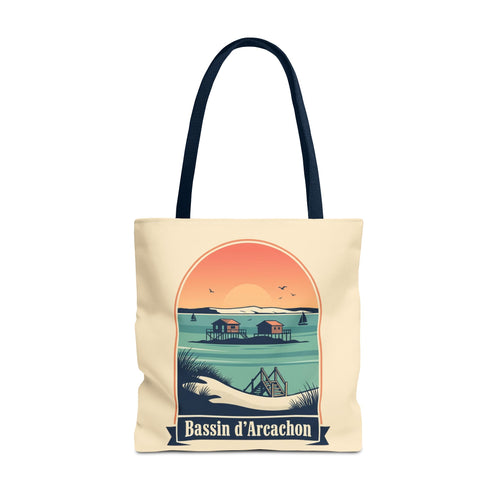 Instinct Paris Beach Tote Bag – Bassin d'Arcachon