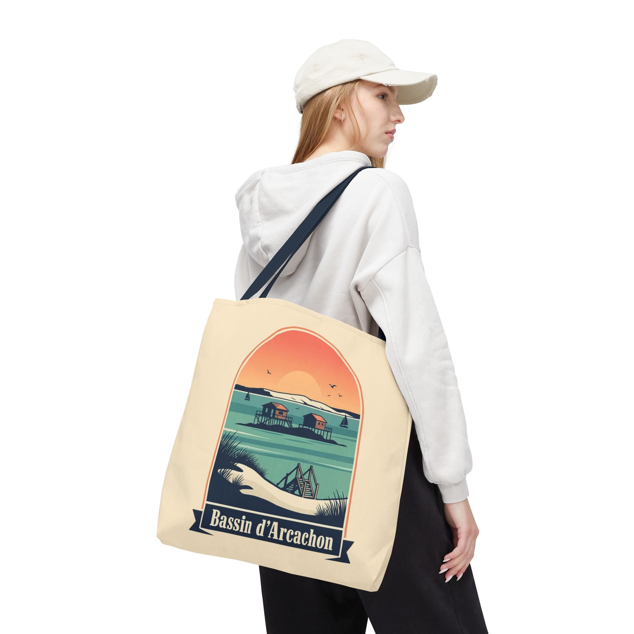 Instinct Paris Beach Tote Bag – Bassin d'Arcachon