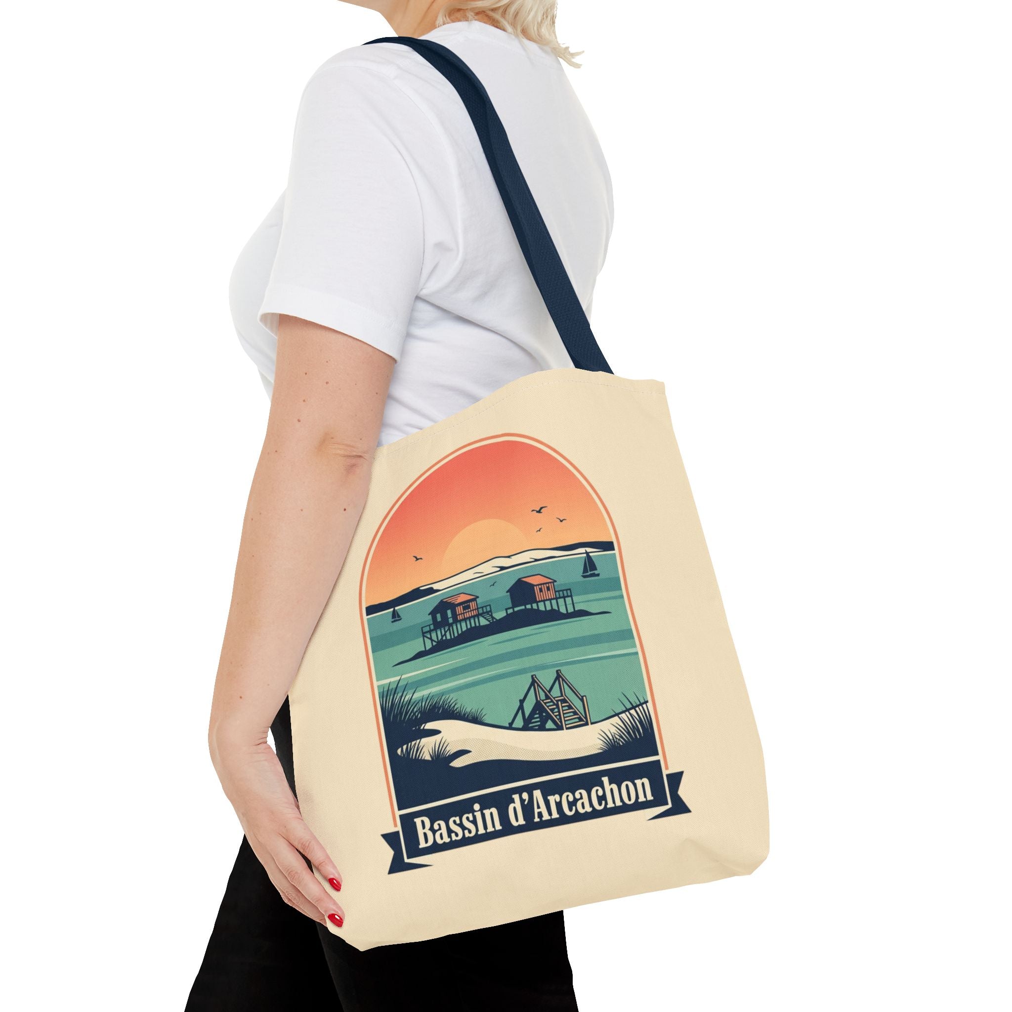 Instinct Paris Beach Tote Bag – Bassin d'Arcachon